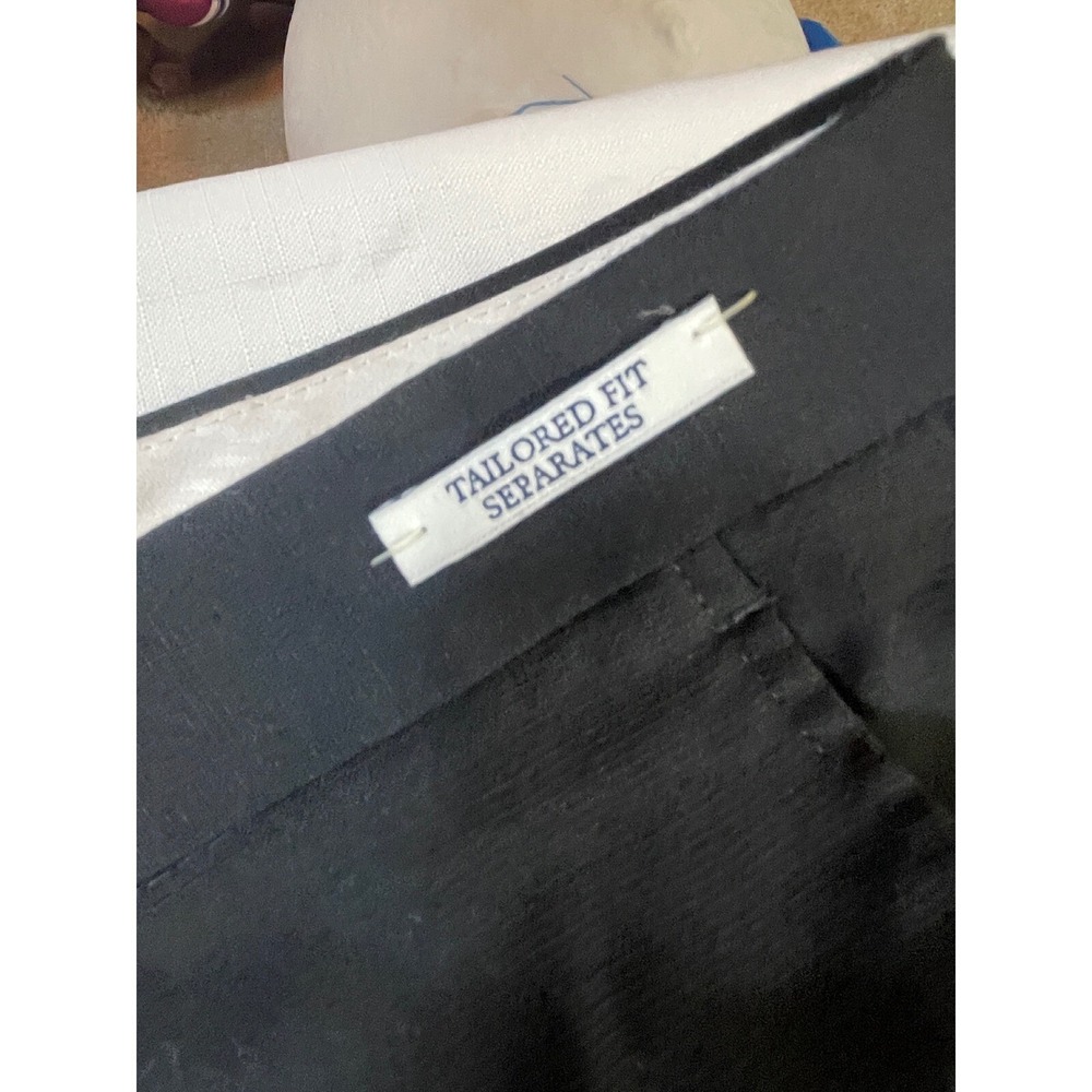 J. A. Bank Tailored Fit Separates Dress Pants Brrr Comfort Black 38R *see pics* - Picture 3 of 8